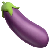 eggplant emoji